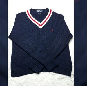 Ralph Lauren Mens XXL Cotton Knit Sweater